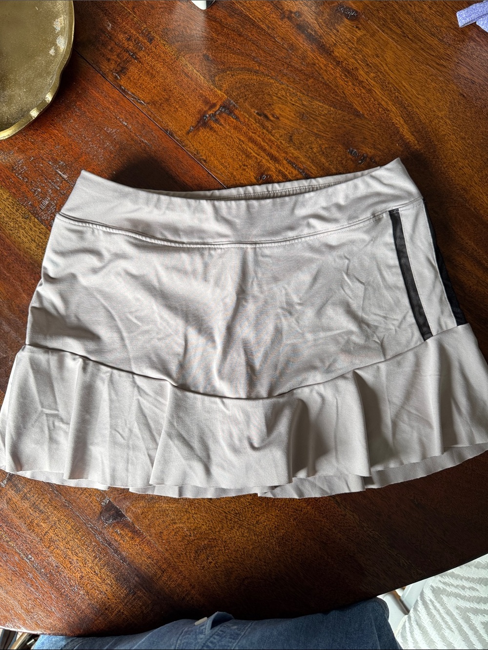 Women’s Ruffle-Hem Active Skort - Cream